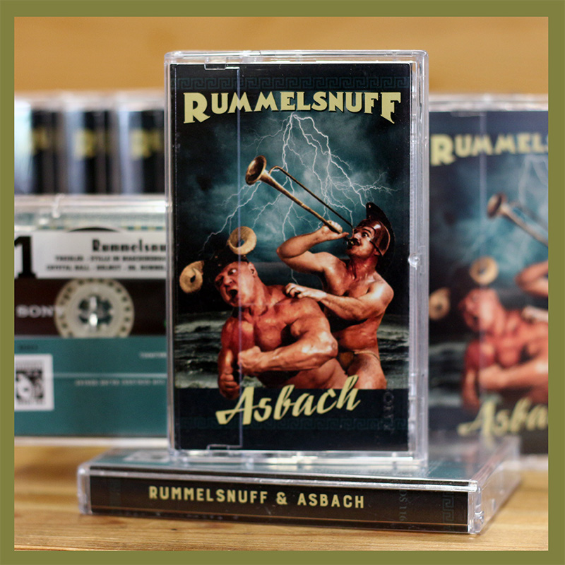 Musikkassette Magnetbandkassette MC Rummelsnuff Asbach 2016